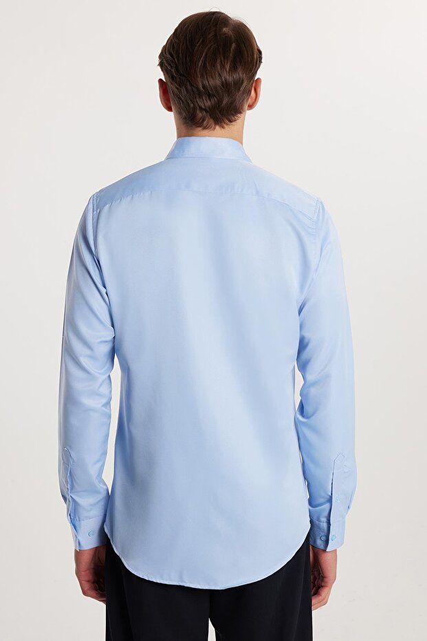 Chemise noire pour homme Tudors, coupe ajustée, manches longues, repassage facile, tissu respirant absorbant la transpiration, à nouer, adaptée à toutes les saisons