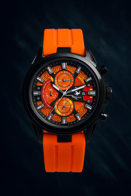 G-Sport POLO G-Sport Polo, Montre de sport pour homme, bracelet en silicone.