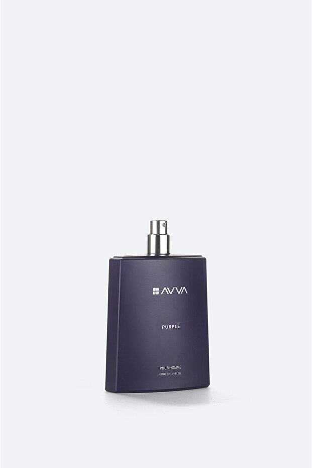 Parfum Avva pour homme, couleur violette, en coffret cadeau, 100 ml, B009105
