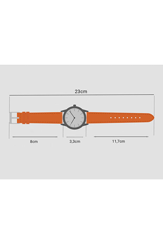 Horloge ronde vintage et rétro Dust Vintage Gyrox marron