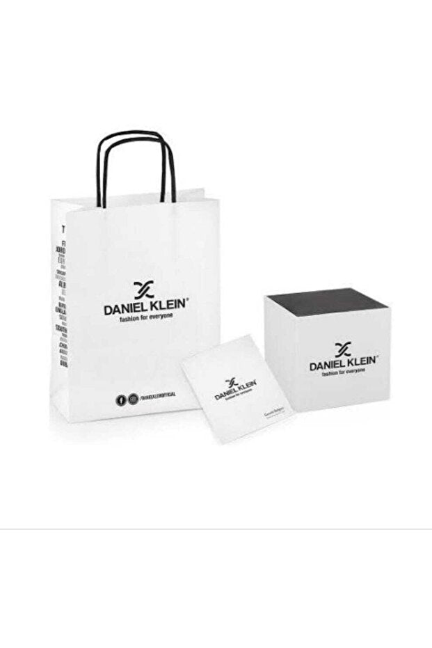 Montre-bracelet pour femme Daniel Klein , bracelet en acier, couleur argent rose, étanche à 3 ATM