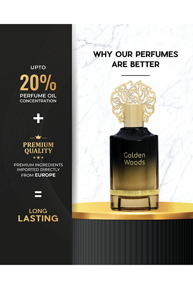 Naseem Golden Woods - Eau de Parfum unisexe 55 ml