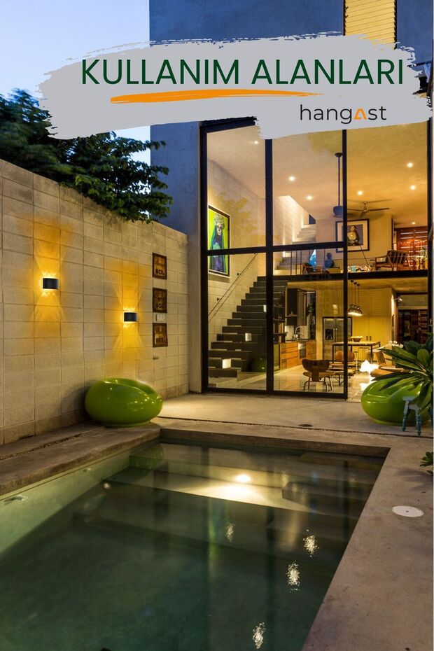 HANGAST He-001 Decorative Reversible Indoor Outdoor Wall Lighting Led Wall Sconce Modern Wall Lamp Sconce