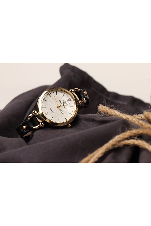 Horloge ronde vintage et rétro Dust Vintage Gyrox marron