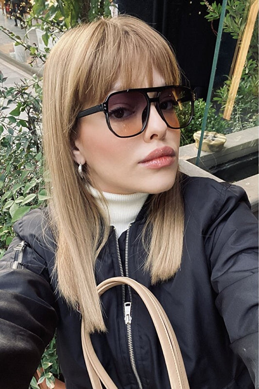 Lunettes de soleil rectangulaires à verres dégradés REN EYEWEAR Jase, unisexes /