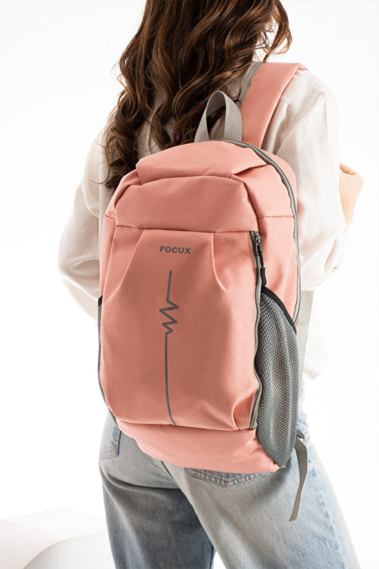 Sac à dos unisexe FOCUX Nil-09 Outdoor (44 cm x 25 cm x 18 cm) pour tous les jours, sac de sport, sac multifonction, rose