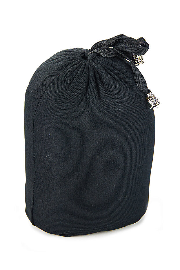 Robe de prière une pièce pour femme Ikhwan avec sac, noire