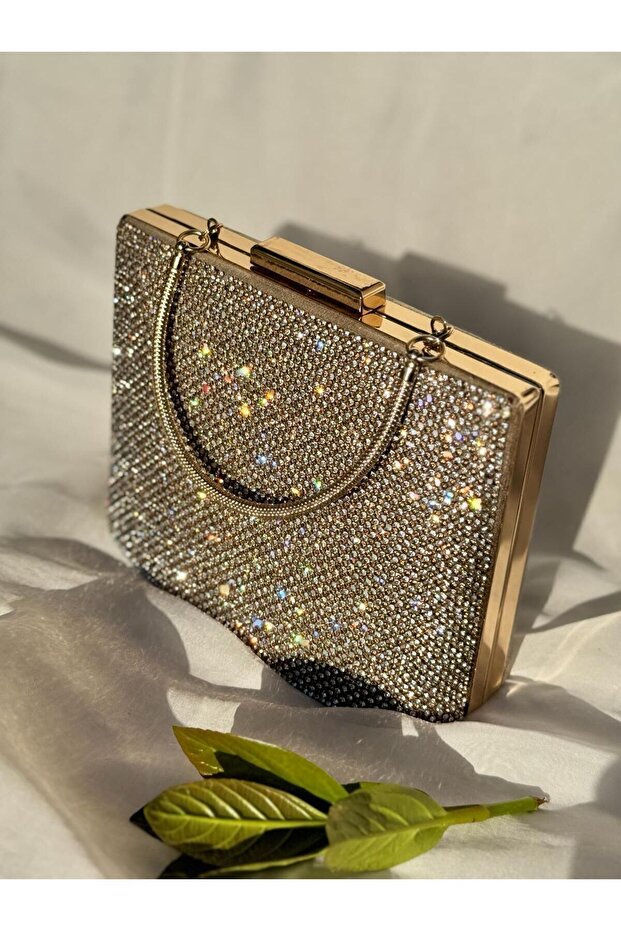 Sac de soirée Blacktavern , modèle seau, orné de pierres, pour mariages, invitations et occasions spéciales.