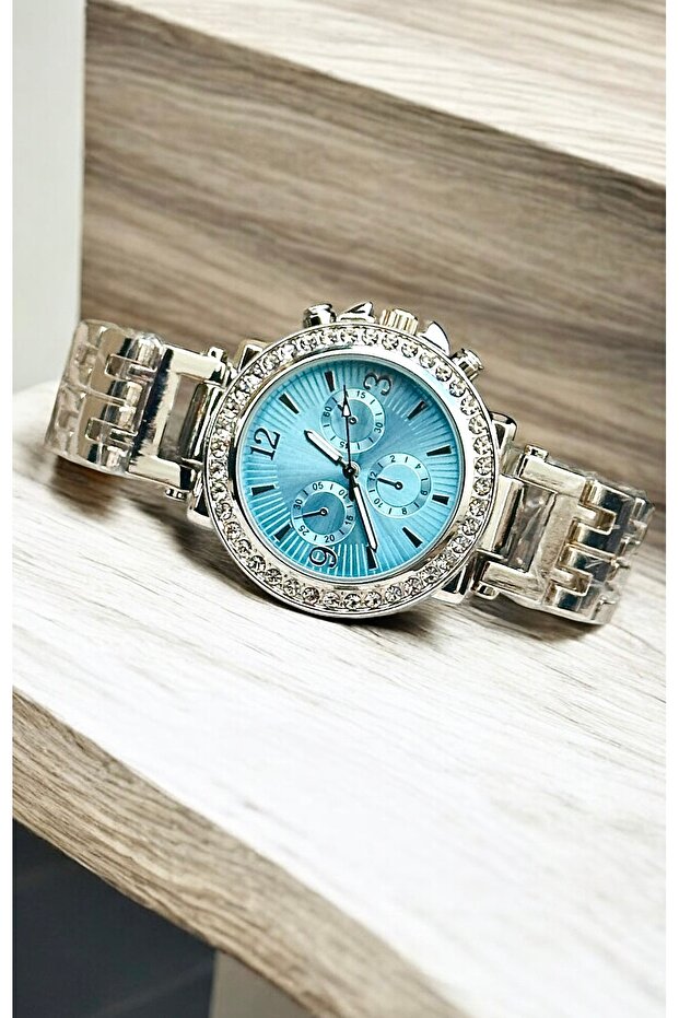 Montre-bracelet ornée de bijoux Pullmarkt Casual Series