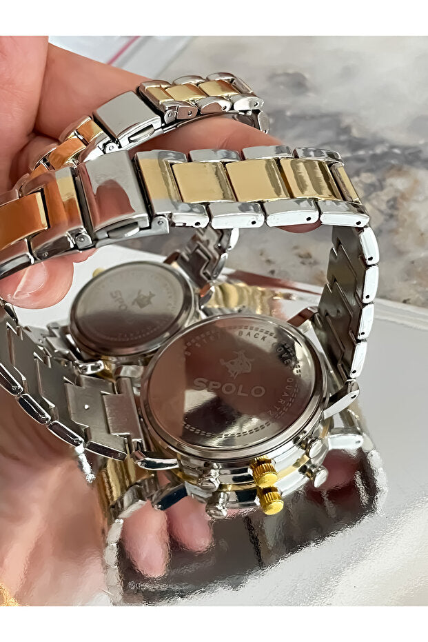Montres S.POLO pour femme et homme, montres pour couple, coffret montre homme, cadeau Saint-Valentin