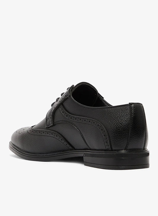Chaussures habillées à lacets style brogue à bout golf