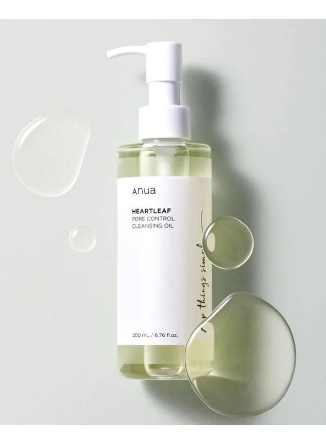 Huile nettoyante anti-pores ANUA HEARTLEAF 200 ml