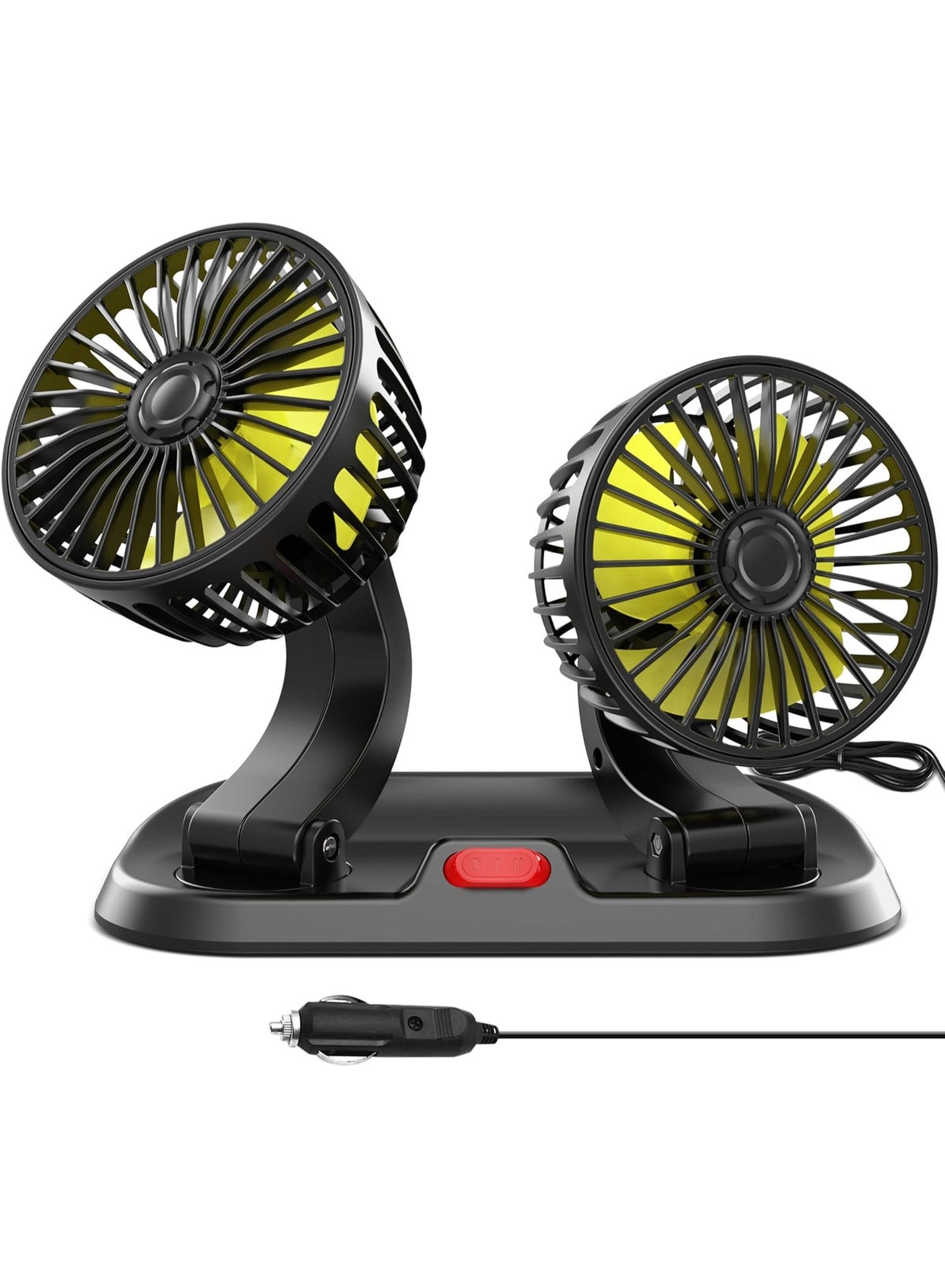 Ventilateur de véhicule à double tête 12V