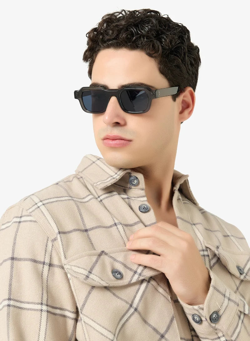 Lunettes de soleil carrées rétro