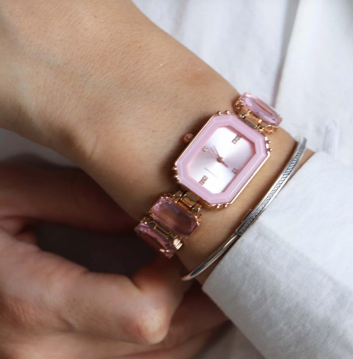 Montre rose