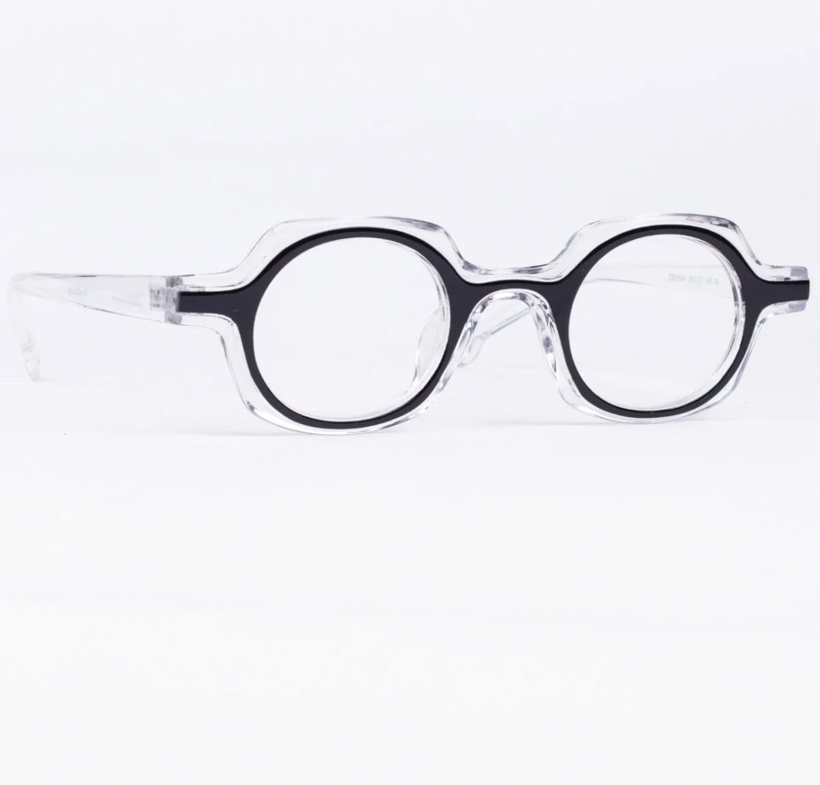 Lunette sage transparent