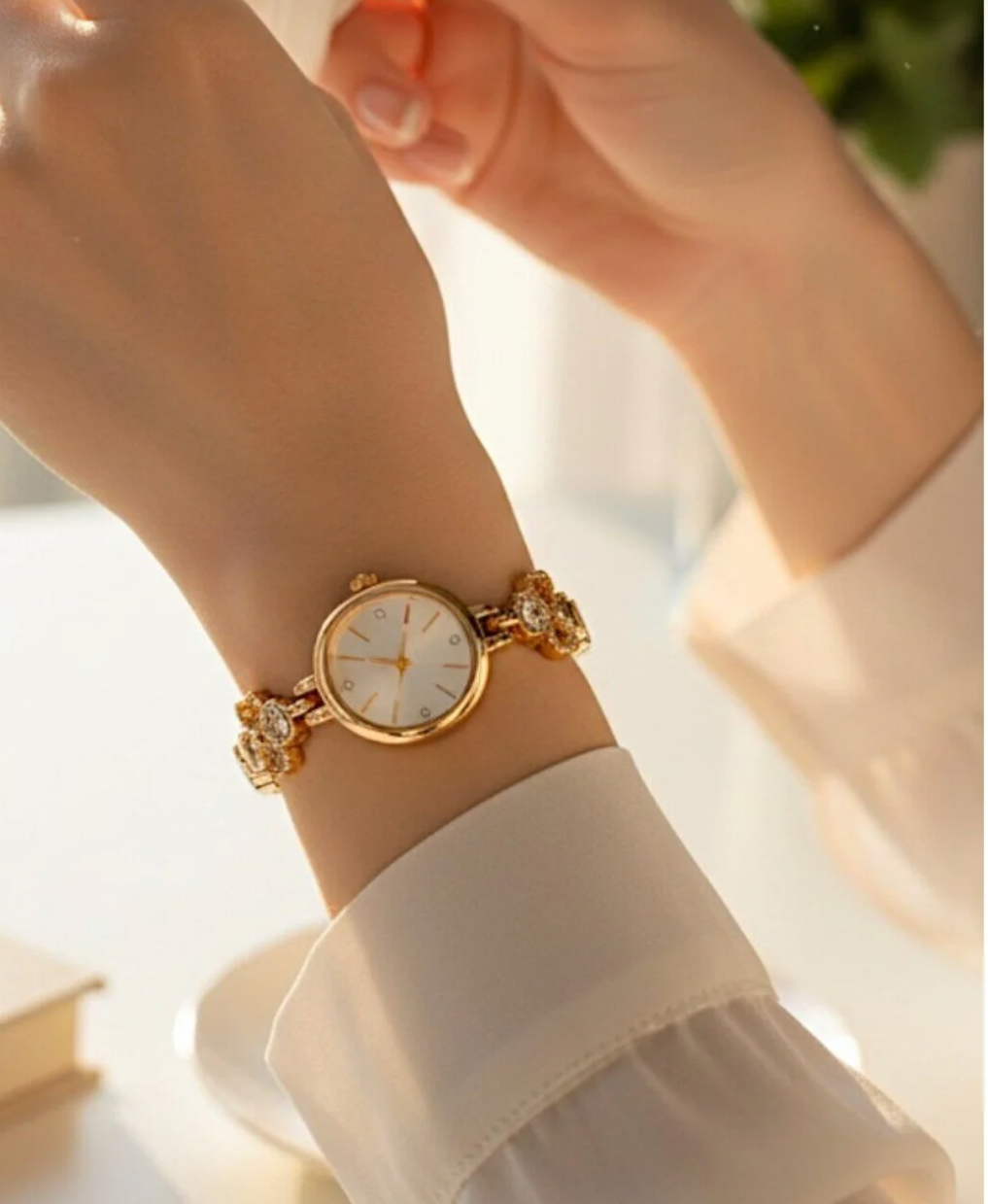 Stone cord en or et blanc