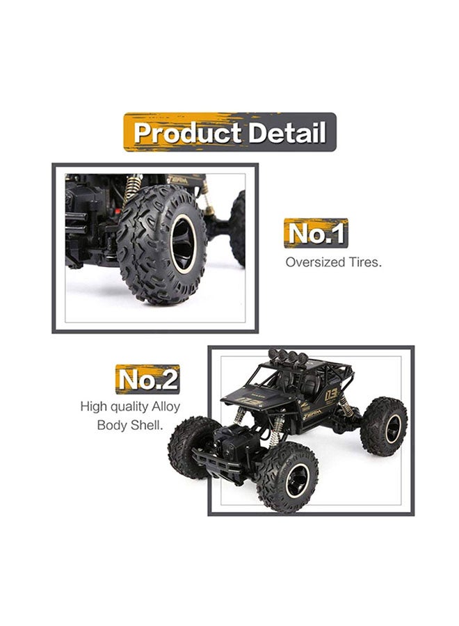 High-Speed Off-Road Bigfoot Climbing Remote Control Toy Car For Ages 8+ Years 27×18×14cm