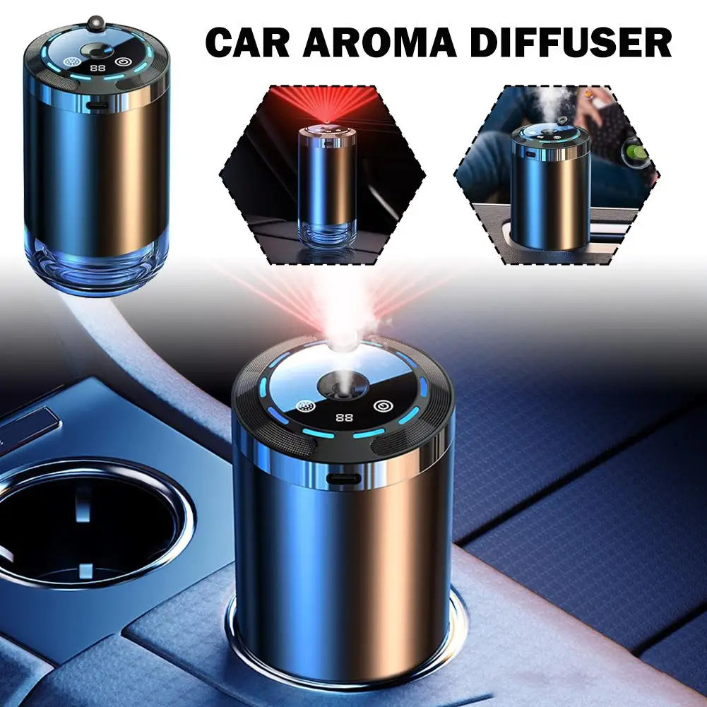 Diffuseur de voiture humidificateur 5 Modes humidificateur de voiture diffuseurs d'aromathérapie désodorisant de voiture pour voiture bureau à domicile chambre longue