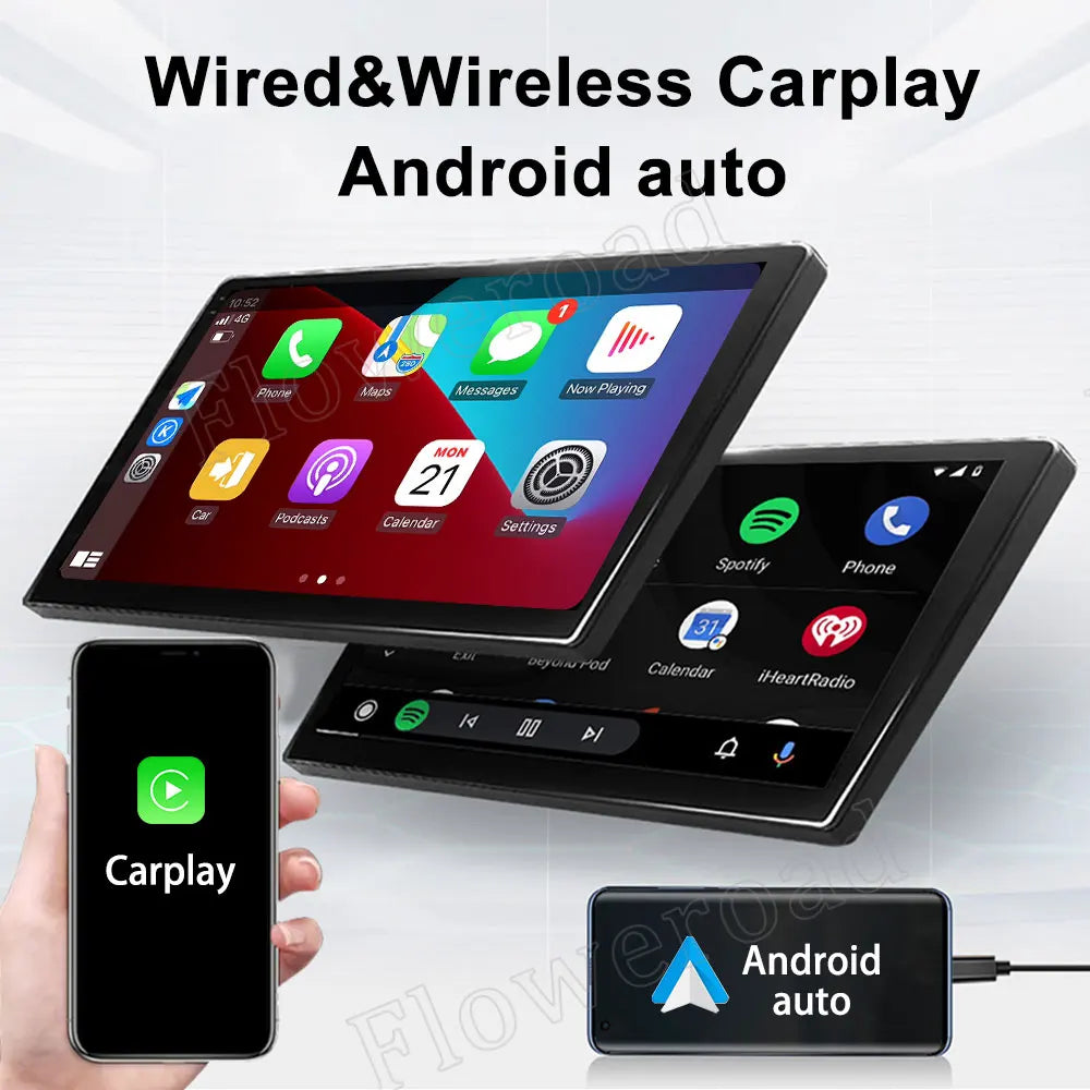 Autoradio Android 16 Carplay pour Toyota 2 E140 2008 2009 2010 2011 2012 2013 2014 Lecteur multimédia Navigation GPS