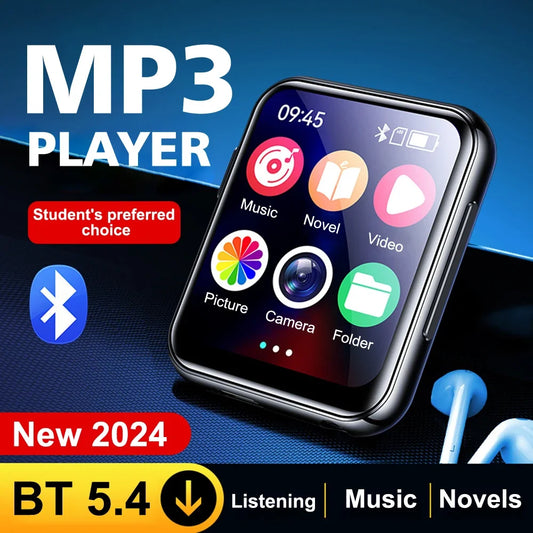 64GB MP3 Music Player Bluetooth 5.4 HiFi MP4 Full Touch Screen Built-in Speaker Recorder Camera Portable Video Player FM/E-book - AliExpress 44
