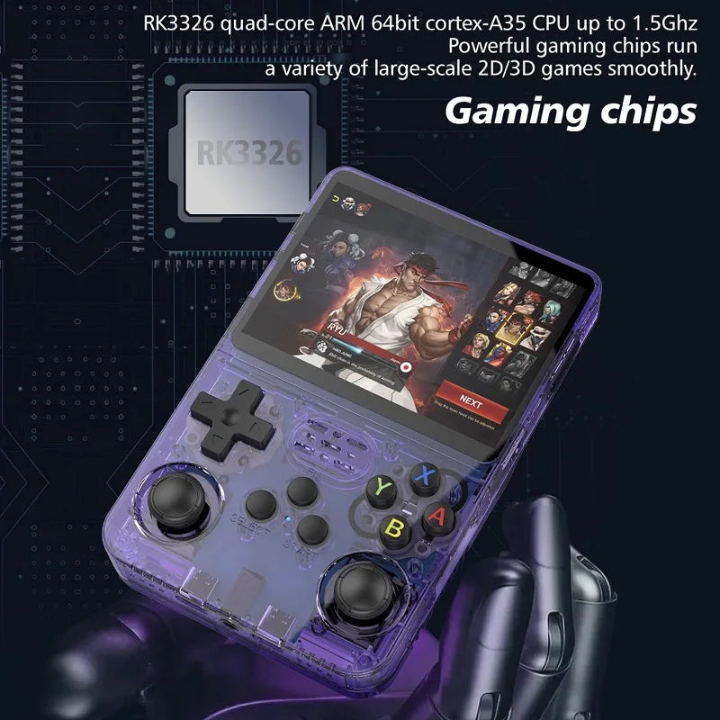 Original Arkos R36S Retro Game Console 128GB Handheld 3.5 Inch IPS Screen Portable Pocket Video Player 64GB Consola Kid Gift - AliExpress