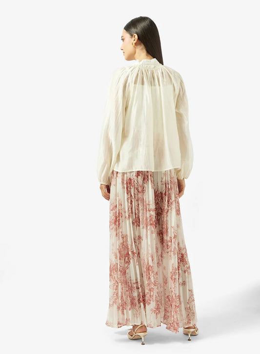 Hauts avec pantalons imprimés