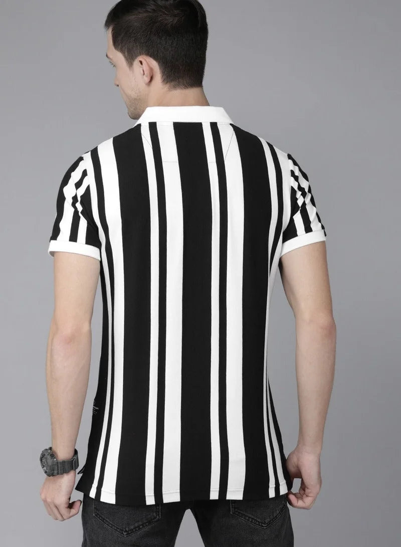 Men’s Polo T-Shirt – Soft, Breathable Cotton, Classic Fit for All-Day Comfort, Stylish Casual Shirt for Summer, Everyday Wear & Outdoor Activities