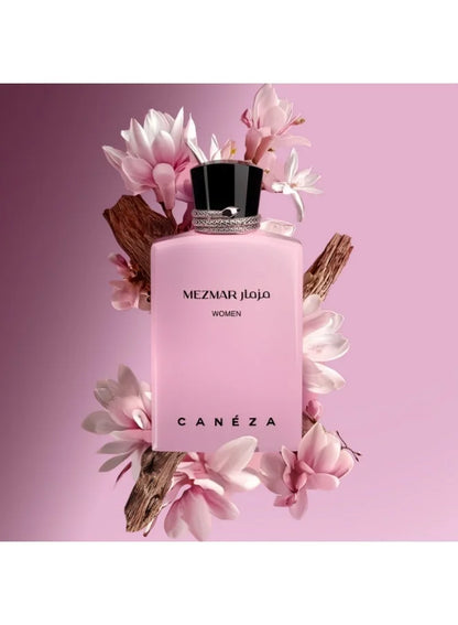 Eau de Parfum Mezmar pour femme - Parfum floral gourmand et chaleureux aux notes d'amande, de café, de vanille et de santal | Parfum sensuel longue tenue | 100 ml