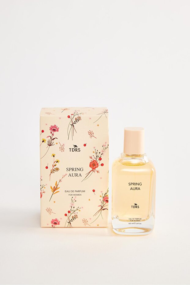 TDRS Spring Aura 100 ml Jasmin Édition Spéciale Parfum Longue Tenue pour Femme
