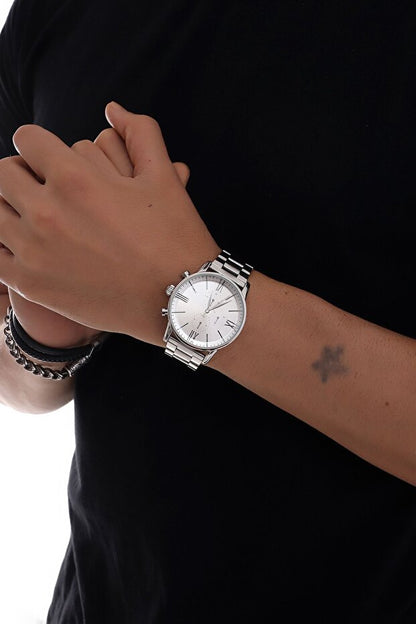 Montre Vitrin Premium Infinity Silver