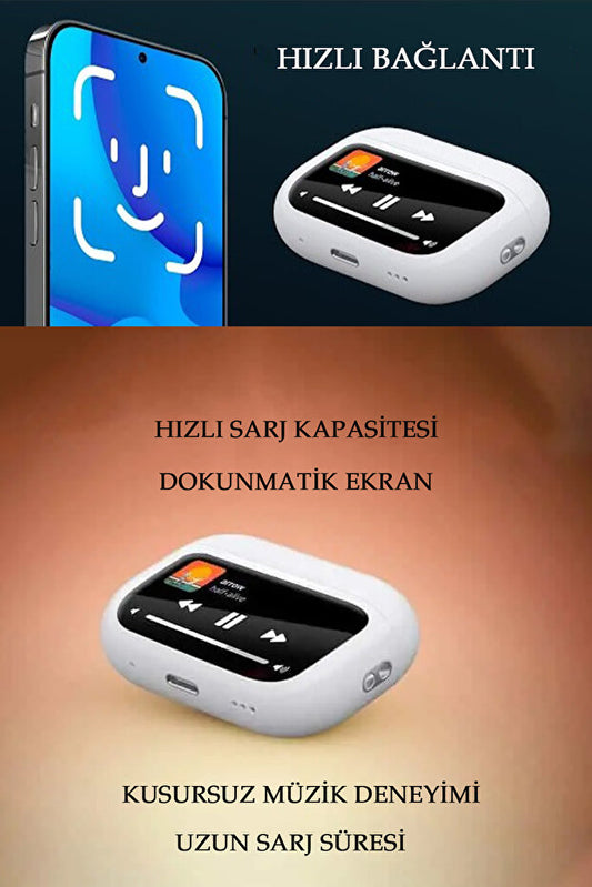 TECHNOMEN ANC DOKUNMATİK EKRANLI Bluetooth Kulaklık