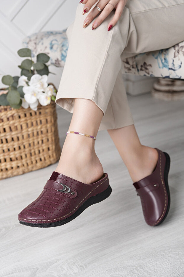 Chaussons décontractés à bout fermé et semelle souple pour femmes de Nazenintasarımlar