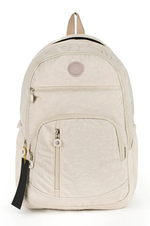 Sac à dos scolaire unisexe citycenterfashion  en tissu froissé imperméable, grande taille, pour collège, lycée et université, cty-lbn-301