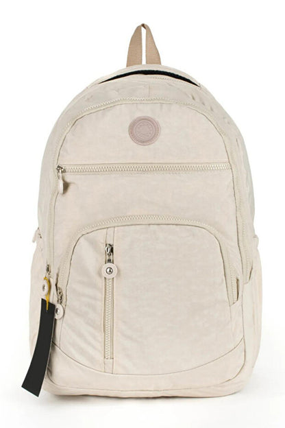 Sac à dos scolaire unisexe citycenterfashion  en tissu froissé imperméable, grande taille, pour collège, lycée et université, cty-lbn-301
