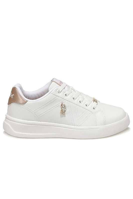 US Polo Assn. Baskets  unisexes EXXY blanches