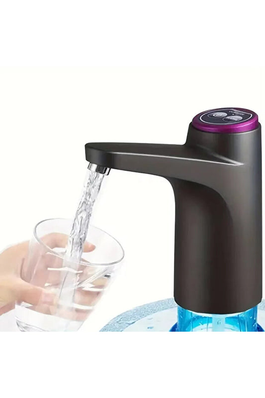 Presse à eau automatique noire Choice  , pompe à eau électrique domestique rechargeable par USB pour eau minérale