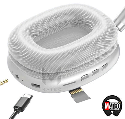Casque Bluetooth sans fil MATEO  | Compatible iOS et Android | Son haute qualité | Casque stéréo avec microphone