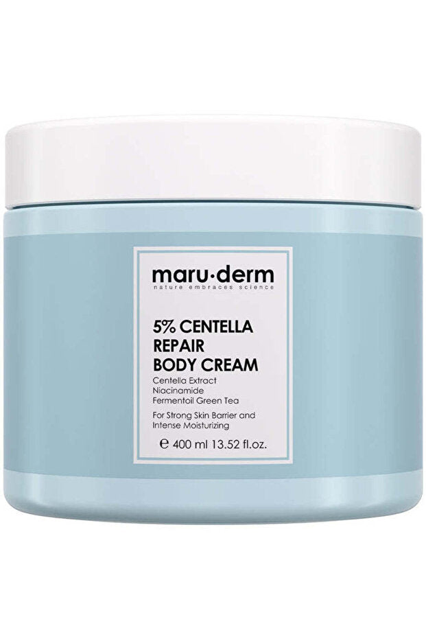 Crème corporelle réparatrice à 5 % de centella Maru.Derm