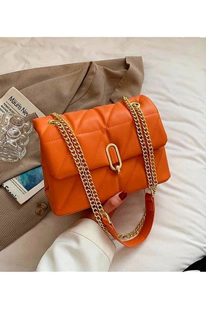 MAC&MOS Women's Orange Shoulder Bag