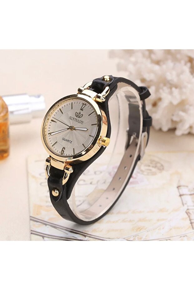 Horloge ronde vintage et rétro Dust Vintage Gyrox marron