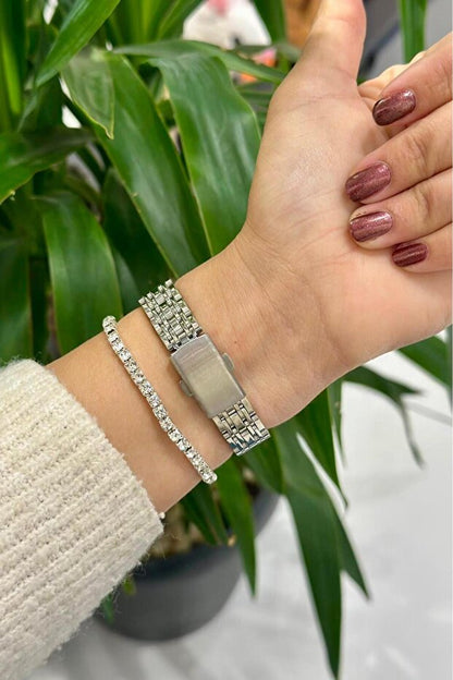 MONTRE POUR FEMME DEEPORA  À BOÎTIER CARRÉ