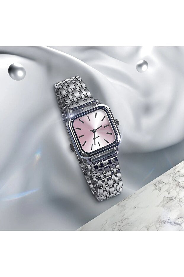 Montre-bracelet rétro pour femme LOOQ