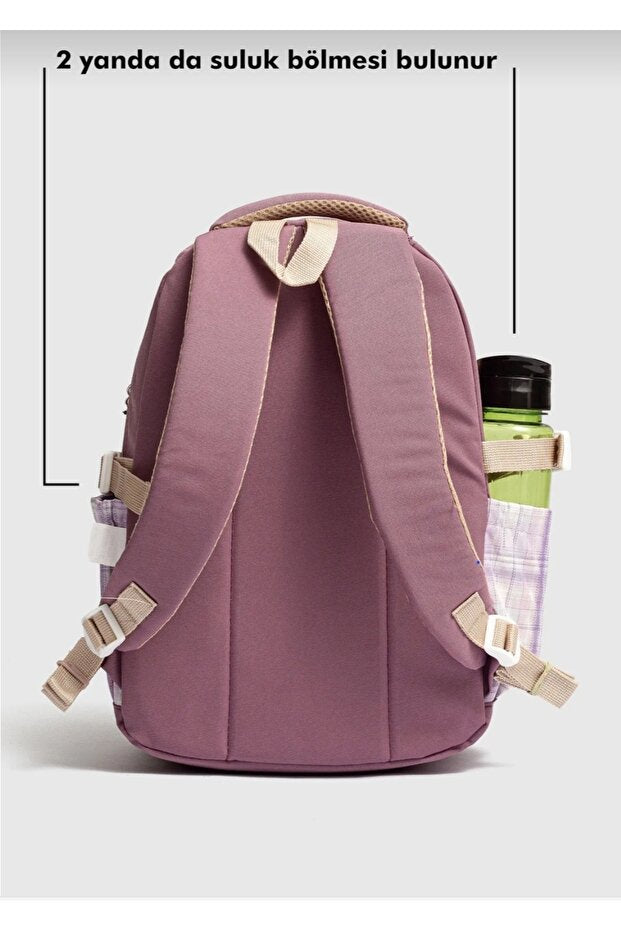 Sac à dos Relaxion  Fed pour école primaire rose et violet Hcrlx1320