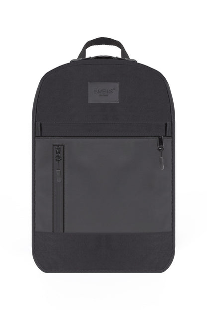 Sac à dos étanche D'VERS  noir à 3 compartiments pour ordinateur portable, compatible avec les ordinateurs portables de 15,6, 16,1 et 16,9 pouces.