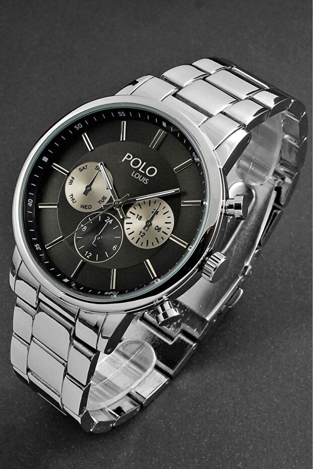Montre de sport de luxe en métal pour homme G-Sport POLO