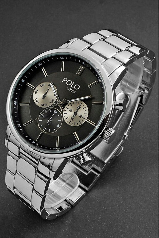 Montre de sport de luxe en métal pour homme G-Sport POLO