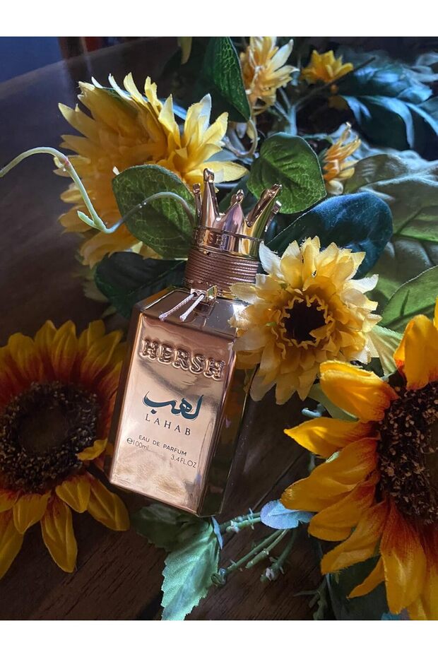 Al-Ezz HERSH Al Ezz Oud "Harsh Lahab" perfume for men, a blend of basil, vetiver, and black pepper - 100 ml