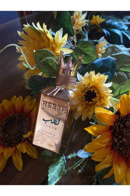 Al-Ezz HERSH Al Ezz Oud "Harsh Lahab" perfume for men, a blend of basil, vetiver, and black pepper - 100 ml