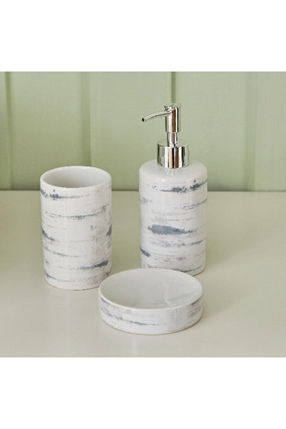Ensemble d’accessoires de salle de bain en céramique Home Box Frida 3 pièces